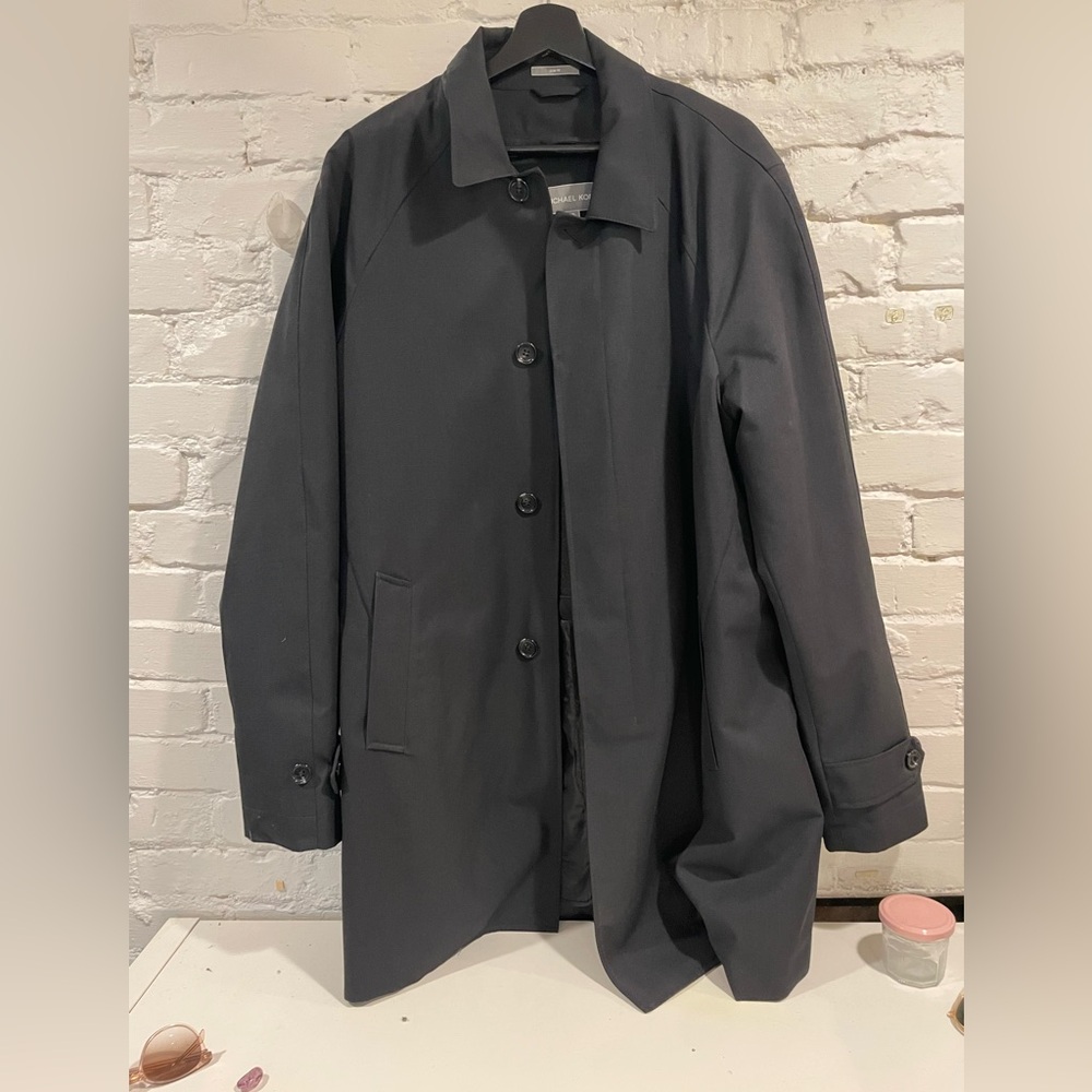 Michael Kors Dark Gray Trench Coat